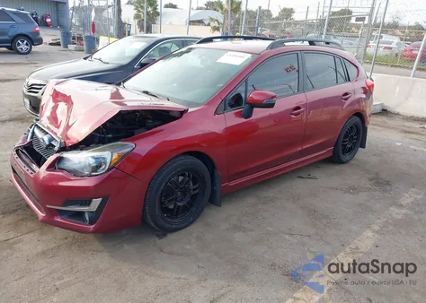 2015 Subaru Impreza 2.0I Sport Premium from USA, damaged, VIN JF1GPAT69FH304377